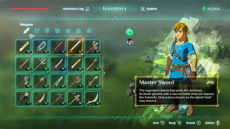 breath of the wild inventory expansion|Zelda Breath of the Wild guide: How to increase your inventory.